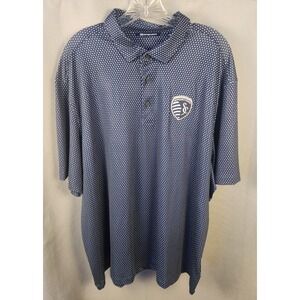 Cutter & Buck Polo Shirt  Kansas City Sporting MLS XXL 2XL NWT